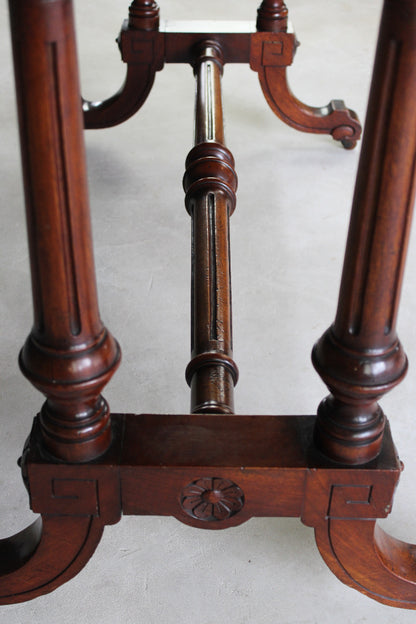 Victorian Mahogany Games Table - Kernow Furniture