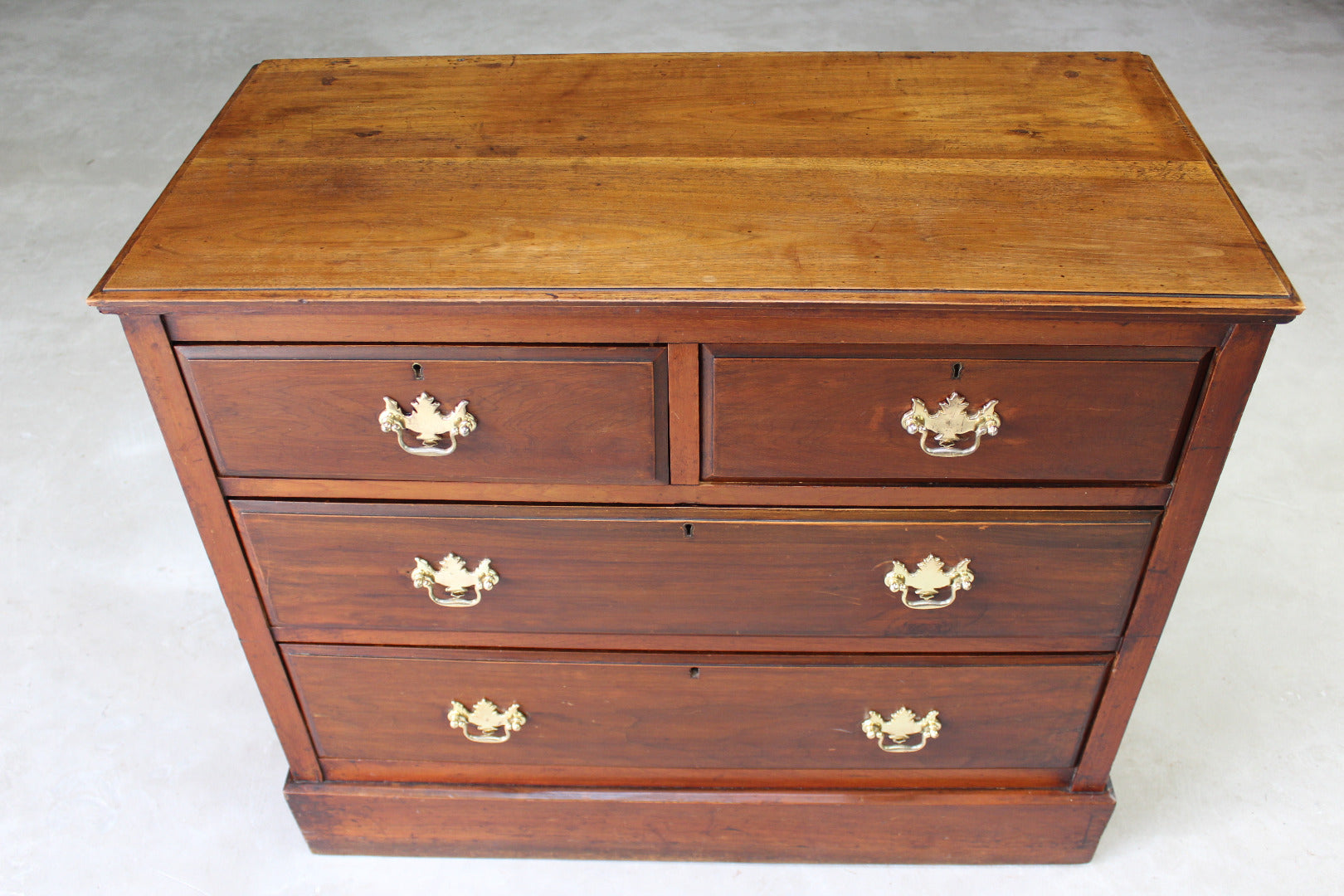 Walnut Small Chest of Drawers - Kernow Furniture