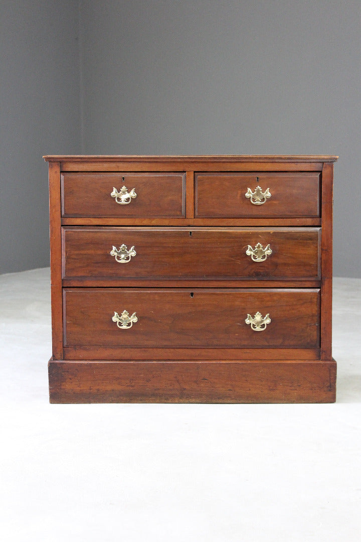 Walnut Small Chest of Drawers - Kernow Furniture