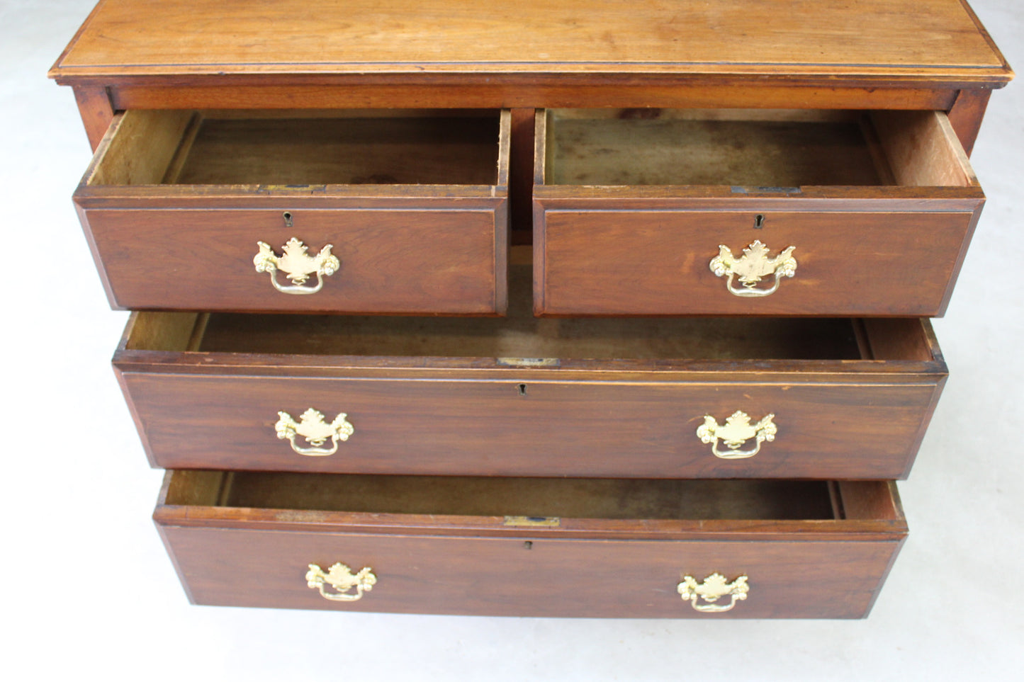 Walnut Small Chest of Drawers - Kernow Furniture