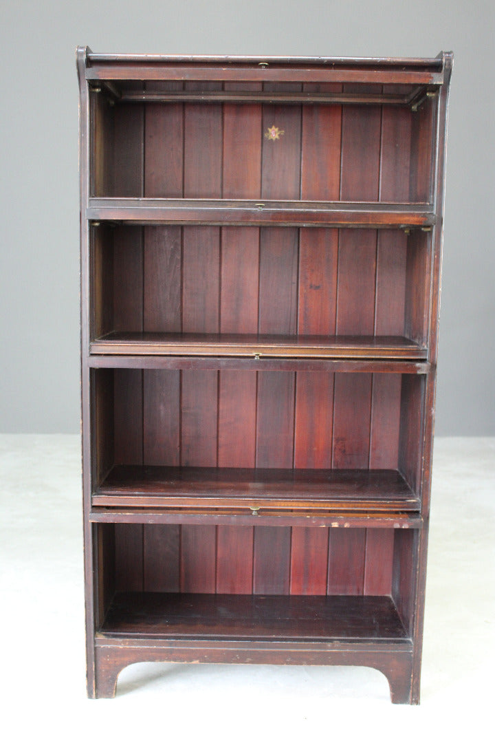 Kenrick & Jefferson Glazed Barristers Bookcase - Kernow Furniture