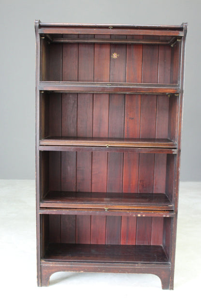 Kenrick & Jefferson Glazed Barristers Bookcase - Kernow Furniture