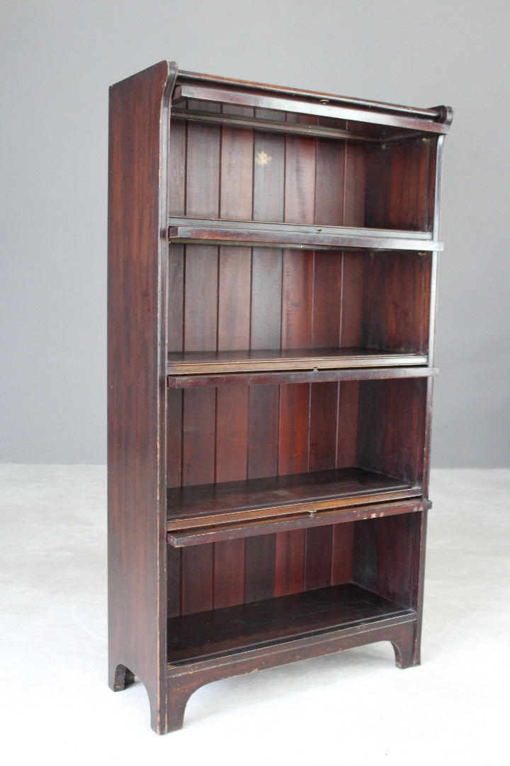 Kenrick & Jefferson Glazed Barristers Bookcase - Kernow Furniture