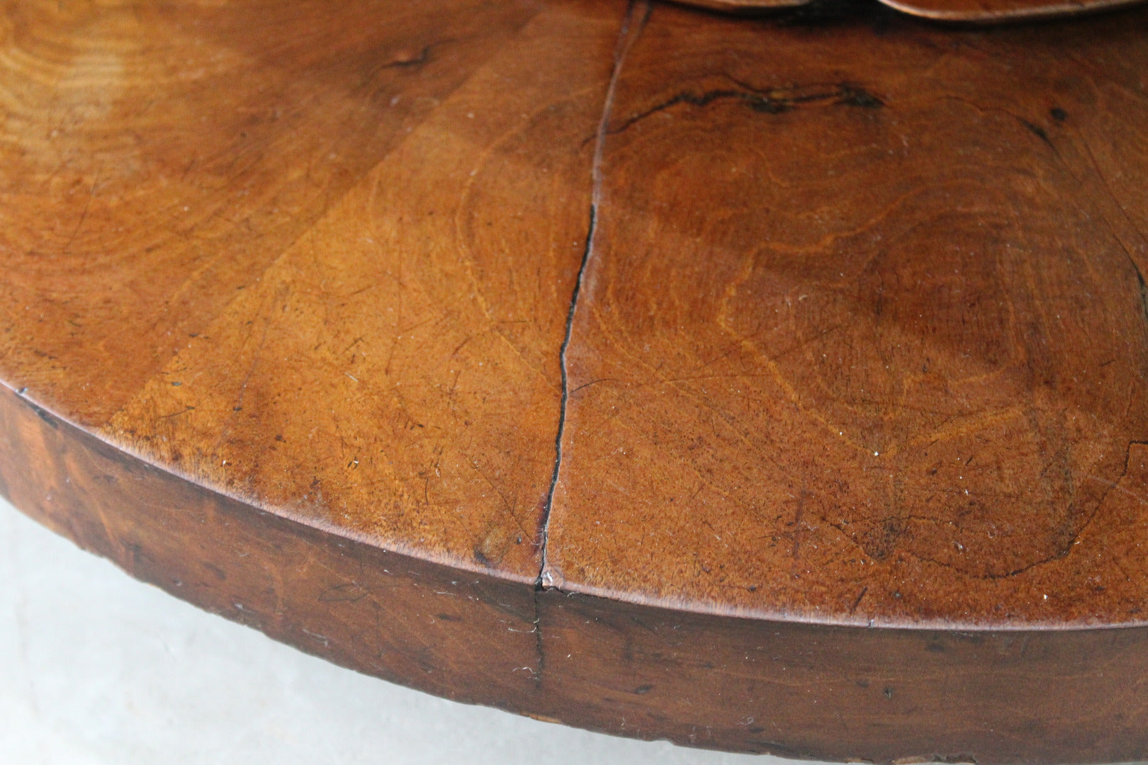 Victorian Round Mahogany Tilt Top Table - Kernow Furniture