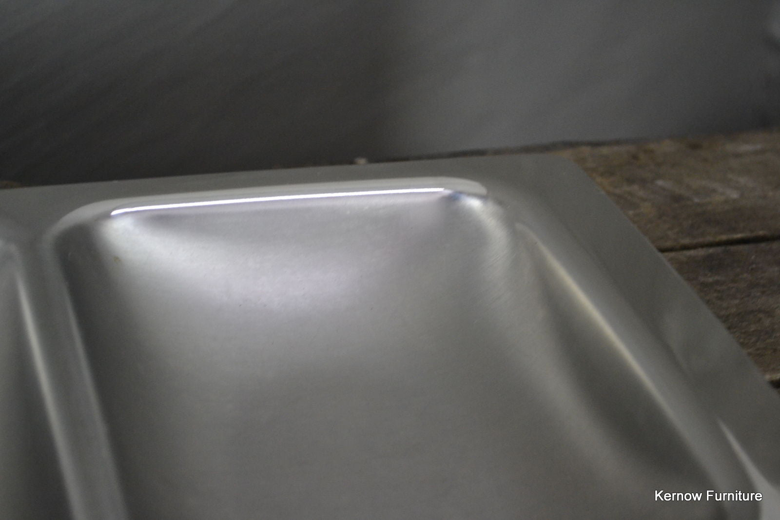 Polished Steel Serving Dish - Kernow Furniture