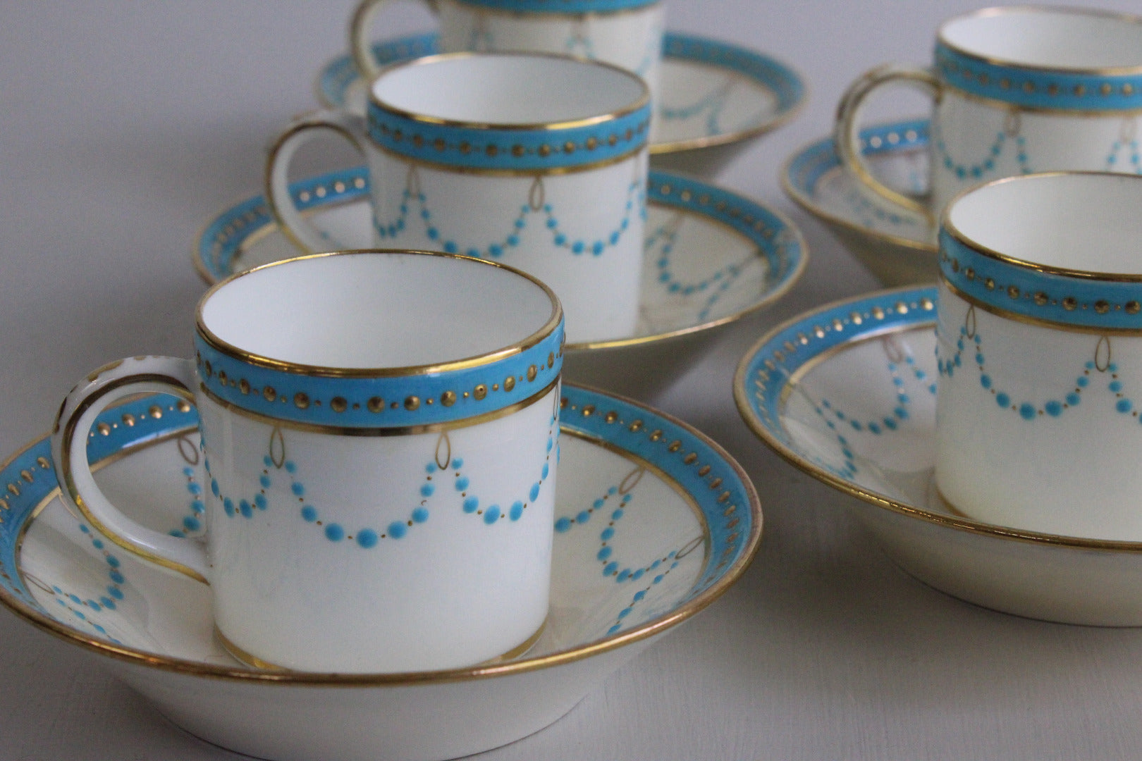 5 Minton Cups - Kernow Furniture