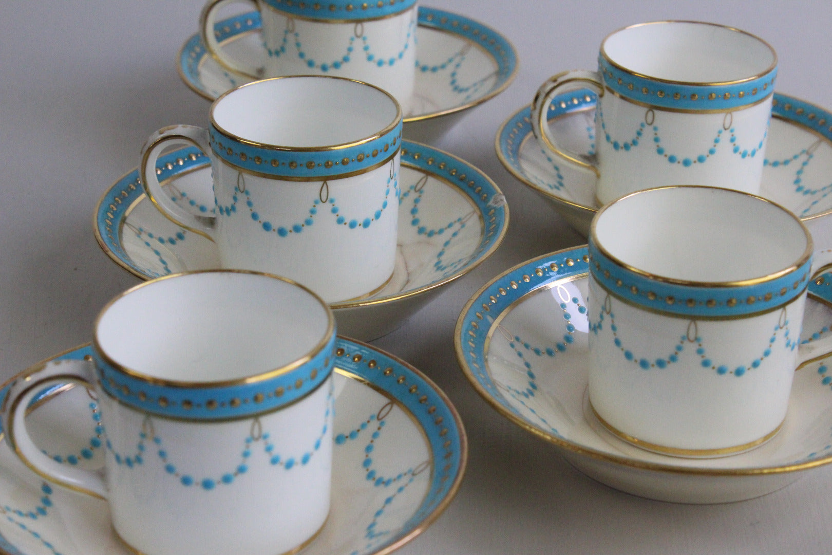 5 Minton Cups - Kernow Furniture