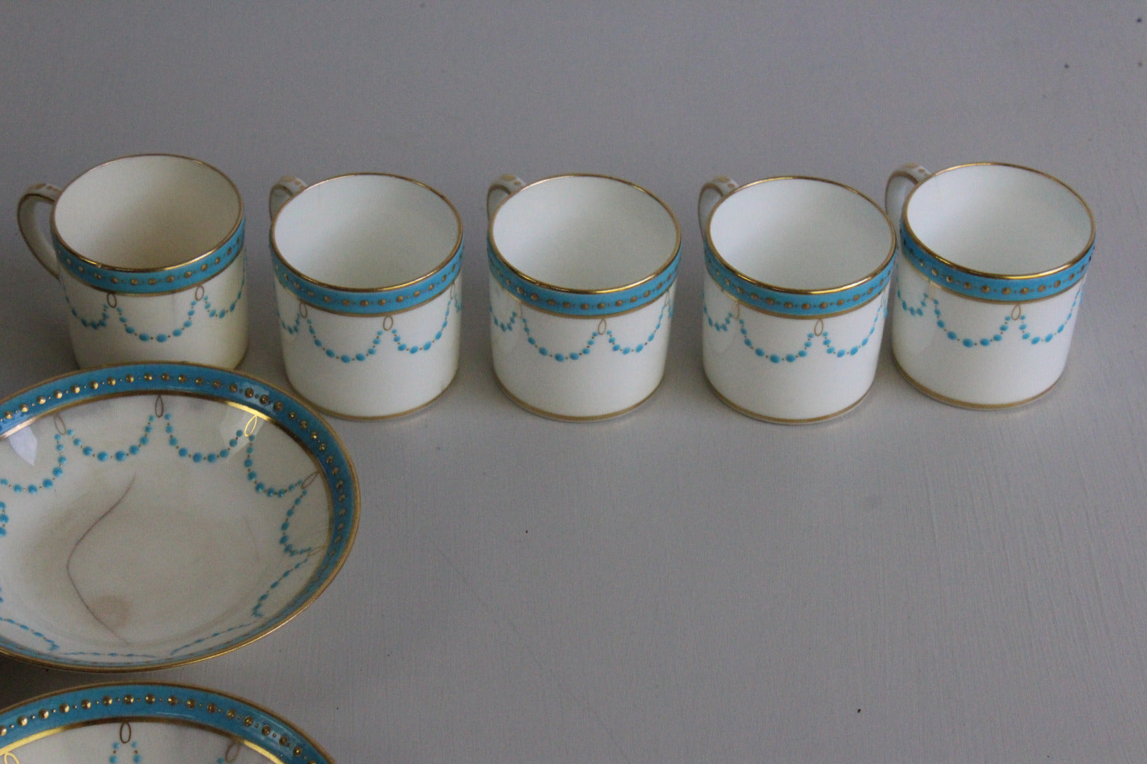 5 Minton Cups - Kernow Furniture