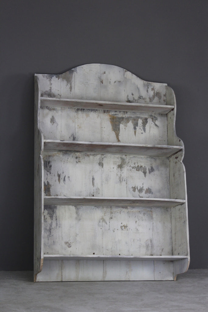 Painted Rustic Wall Mount Shelves - Kernow Furniture
