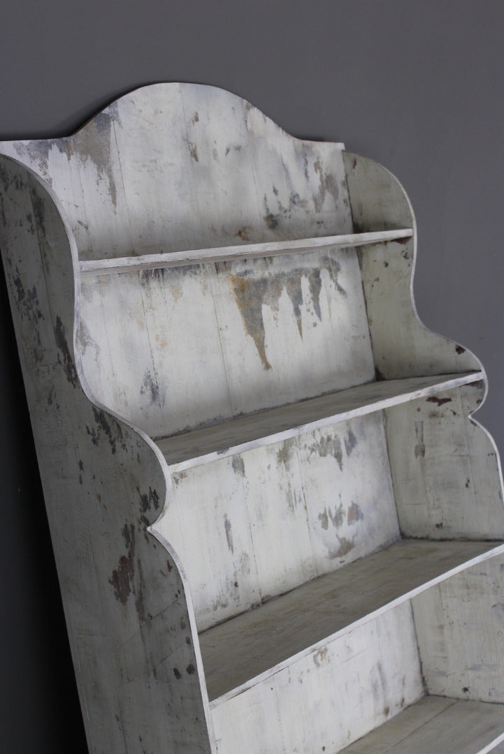 Painted Rustic Wall Mount Shelves - Kernow Furniture