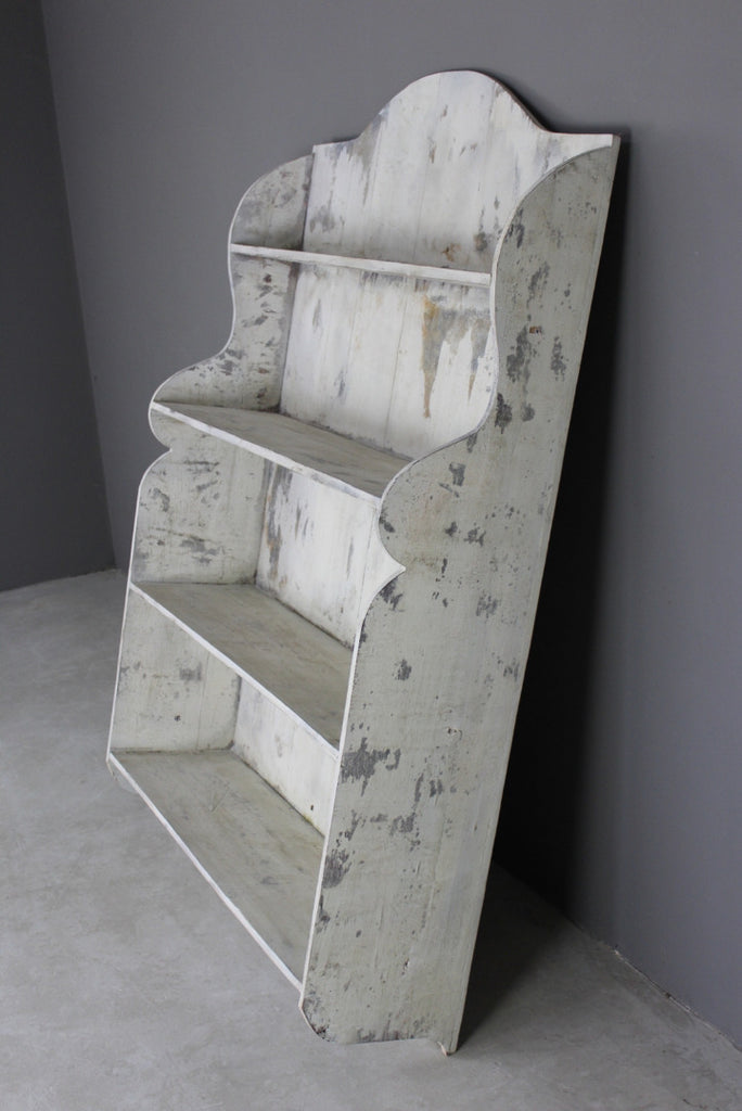 Painted Rustic Wall Mount Shelves - Kernow Furniture