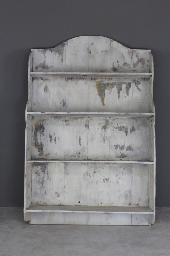 Painted Rustic Wall Mount Shelves - Kernow Furniture