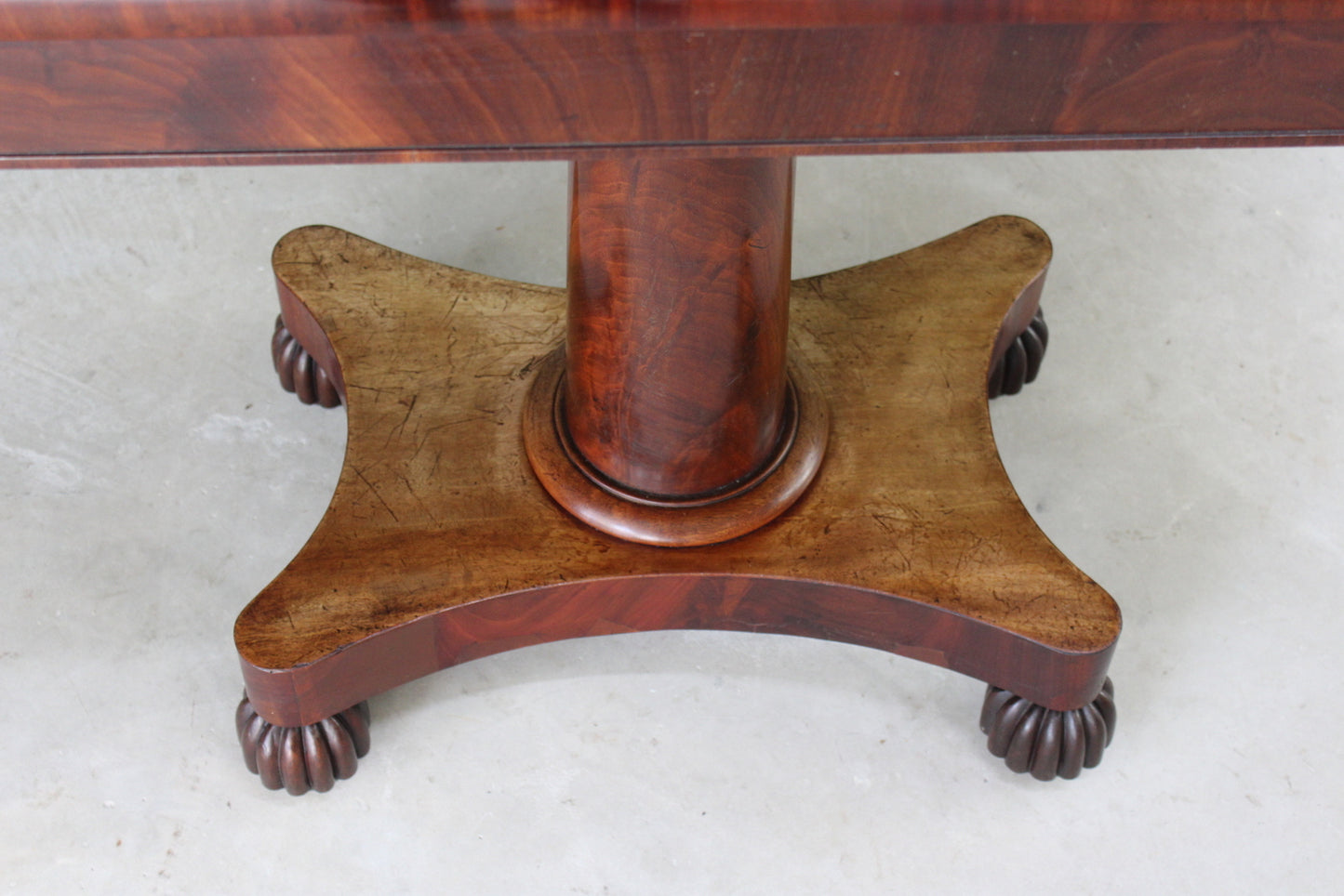 Antique Mahogany Games Table - Kernow Furniture