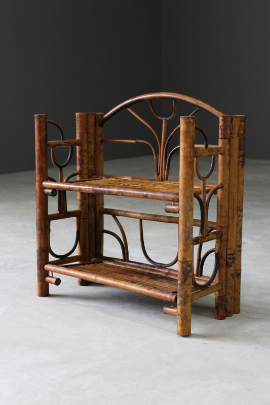 Small Set Bamboo Wall Shelves - Kernow Furniture