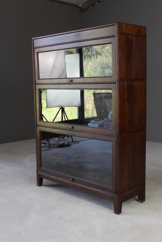 Vintage Glazed Sectional Bookcase - Kernow Furniture