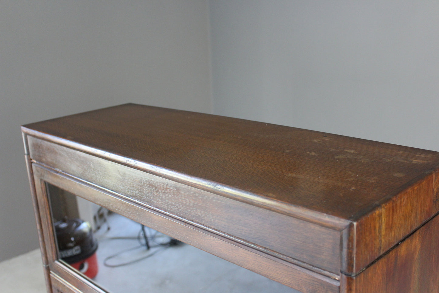 Vintage Glazed Sectional Bookcase - Kernow Furniture