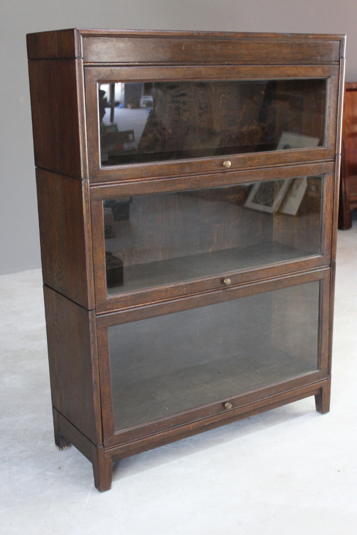 Vintage Glazed Sectional Bookcase - Kernow Furniture