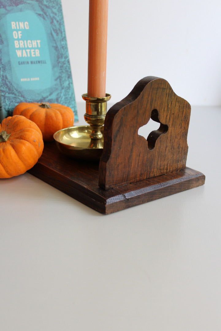 Vintage Oak Book Trough - Kernow Furniture