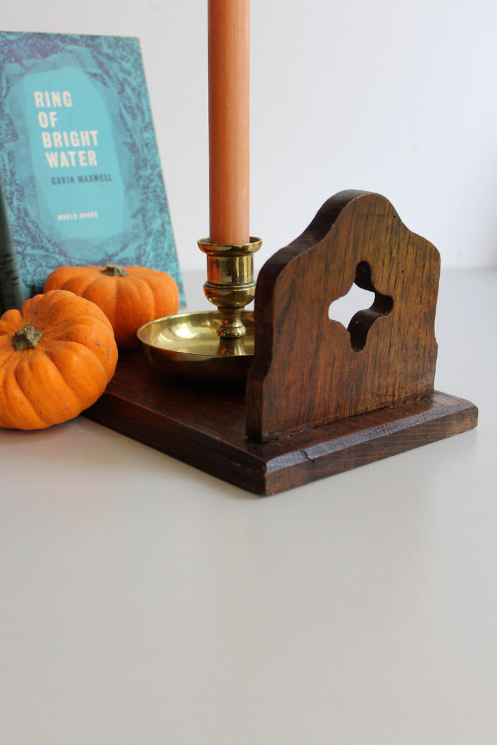 Vintage Oak Book Trough - Kernow Furniture