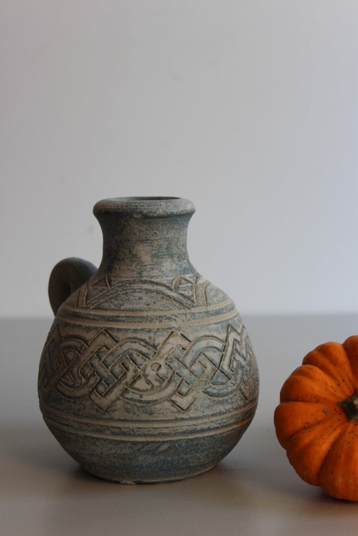 Celtic Style Pottery Jug - Kernow Furniture