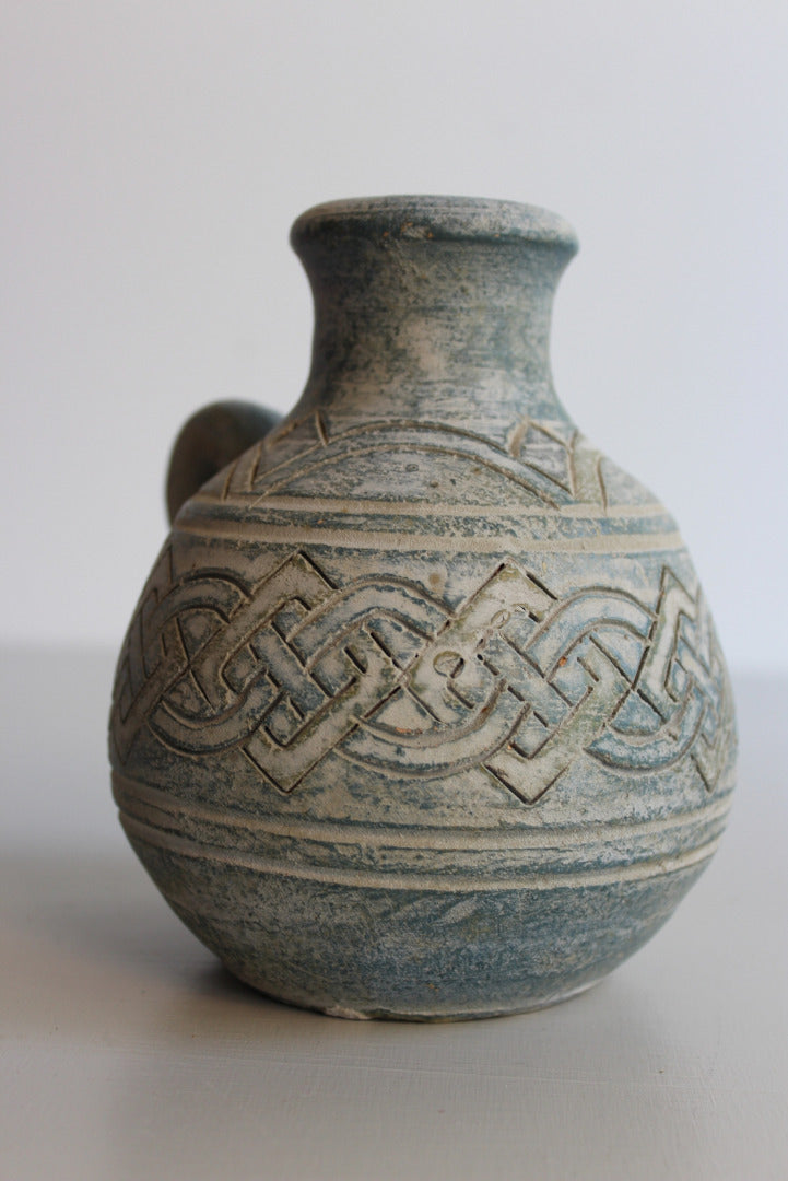 Celtic Style Pottery Jug - Kernow Furniture