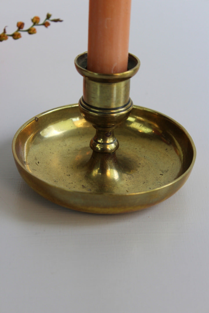 Solid Brass Candle Holder - Kernow Furniture