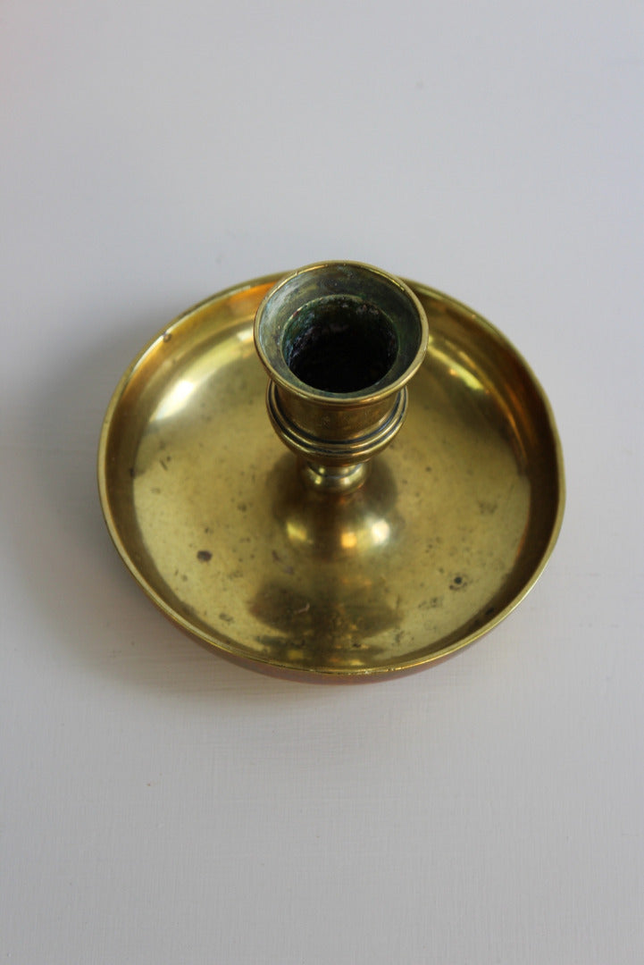 Solid Brass Candle Holder - Kernow Furniture