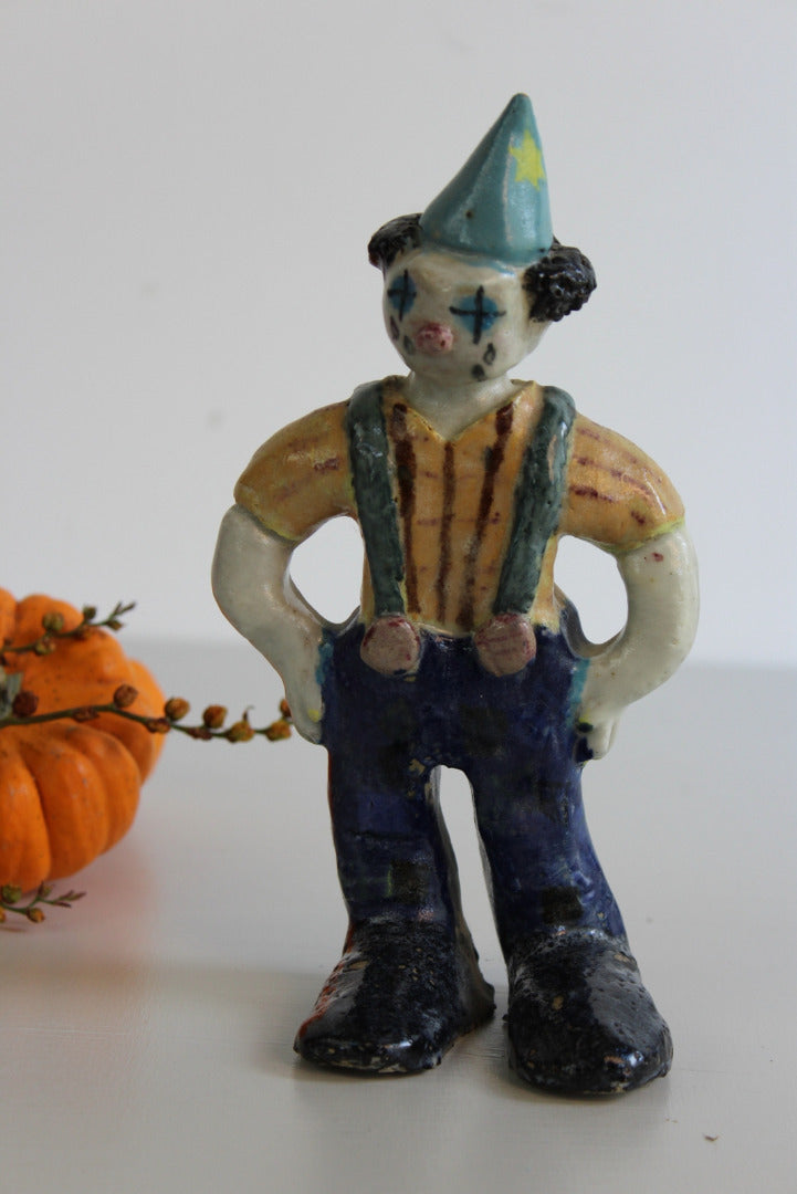 Studio Pottery Clown - Kernow Furniture