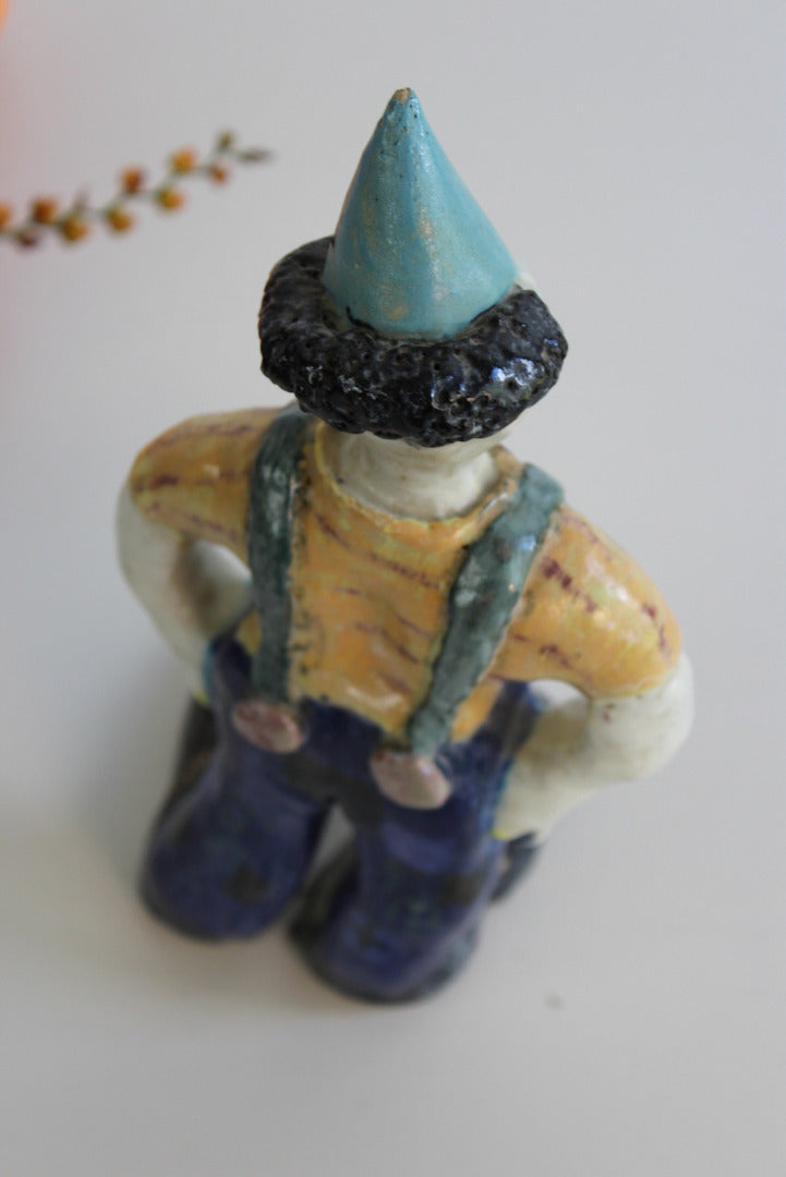 Studio Pottery Clown - Kernow Furniture