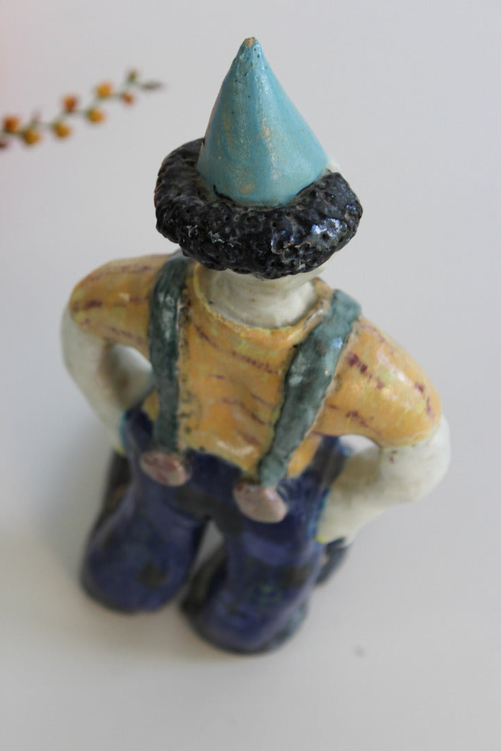 Studio Pottery Clown - Kernow Furniture