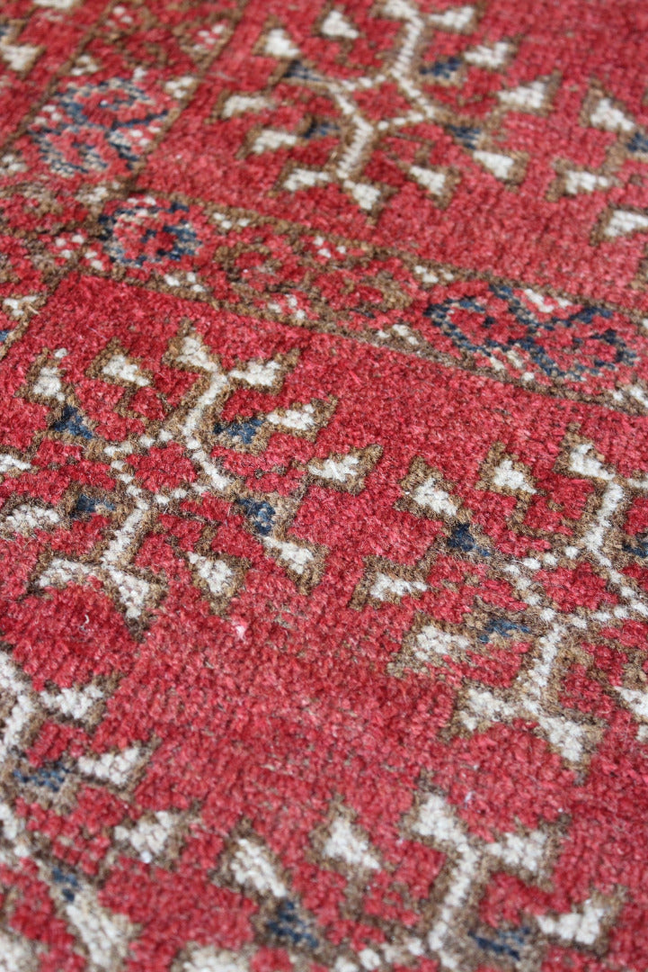 Dowlatabad Red Afghan Rug - Kernow Furniture