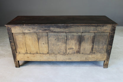 Rustic Oak Georgian Mule Chest - Kernow Furniture