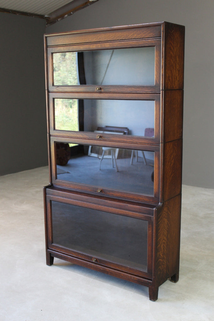 Vintage Glazed Sectional Bookcase - Kernow Furniture