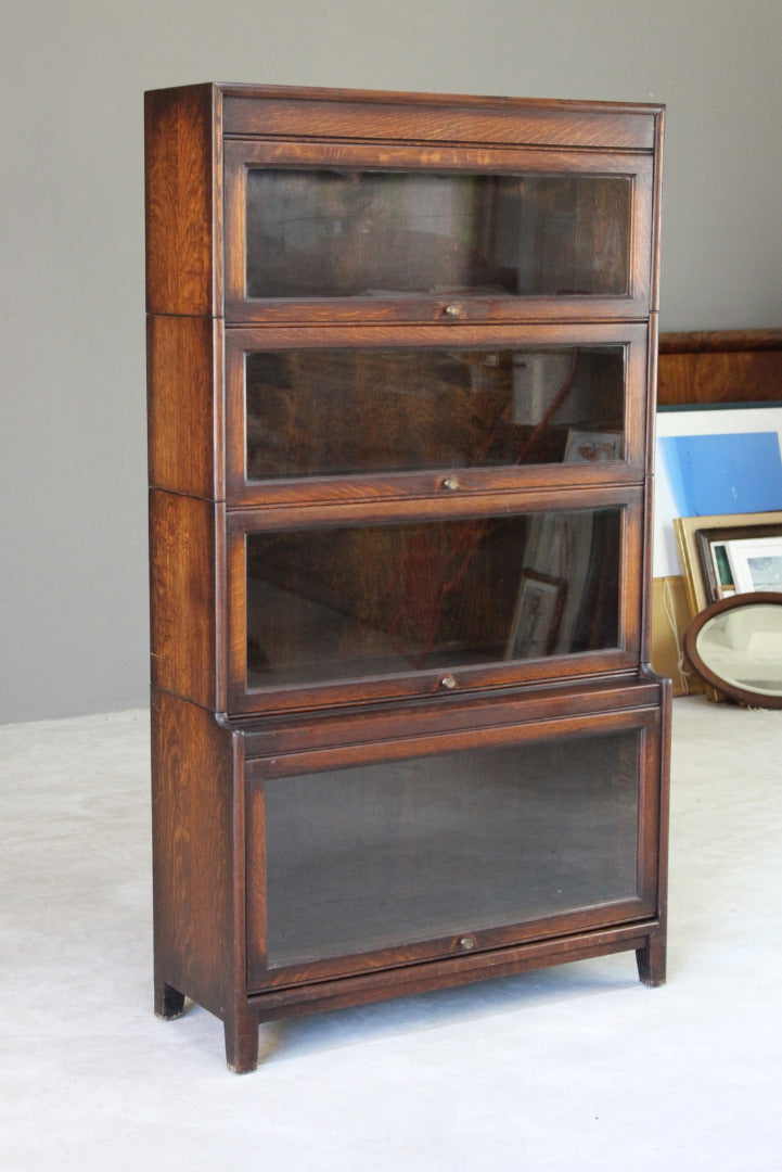 Vintage Glazed Sectional Bookcase - Kernow Furniture