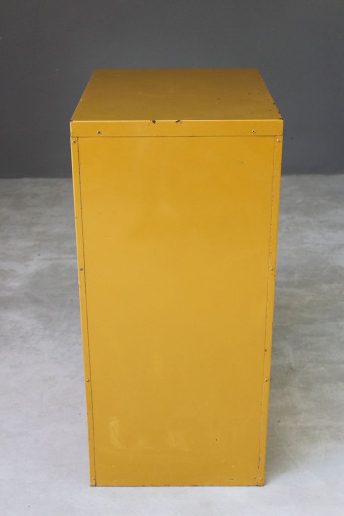 Vintage Yellow Metal Filing Kernow Furniture