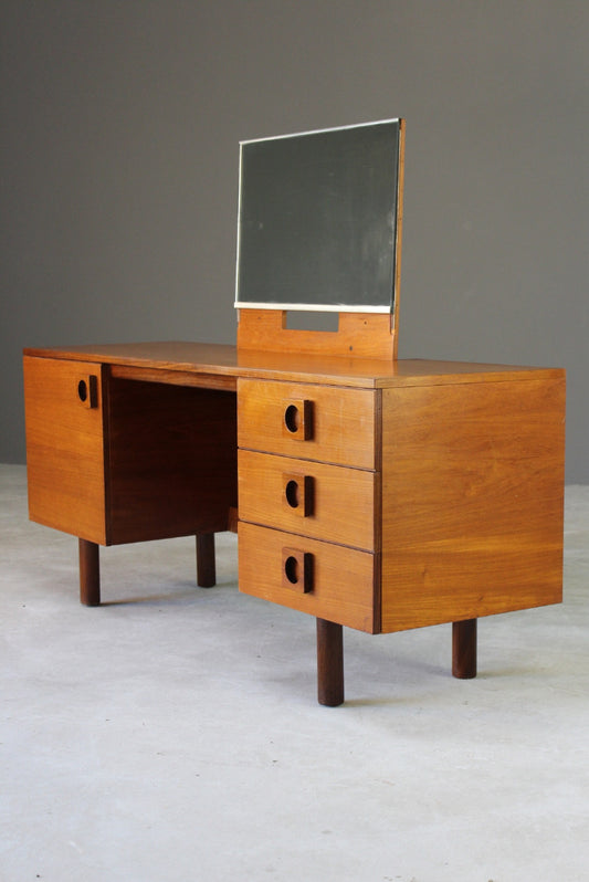 Retro Uniflex Teak Dressing Table - Kernow Furniture
