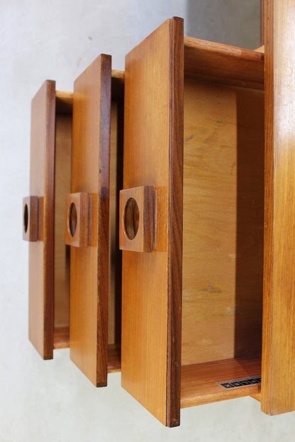 Retro Uniflex Teak Dressing Table - Kernow Furniture