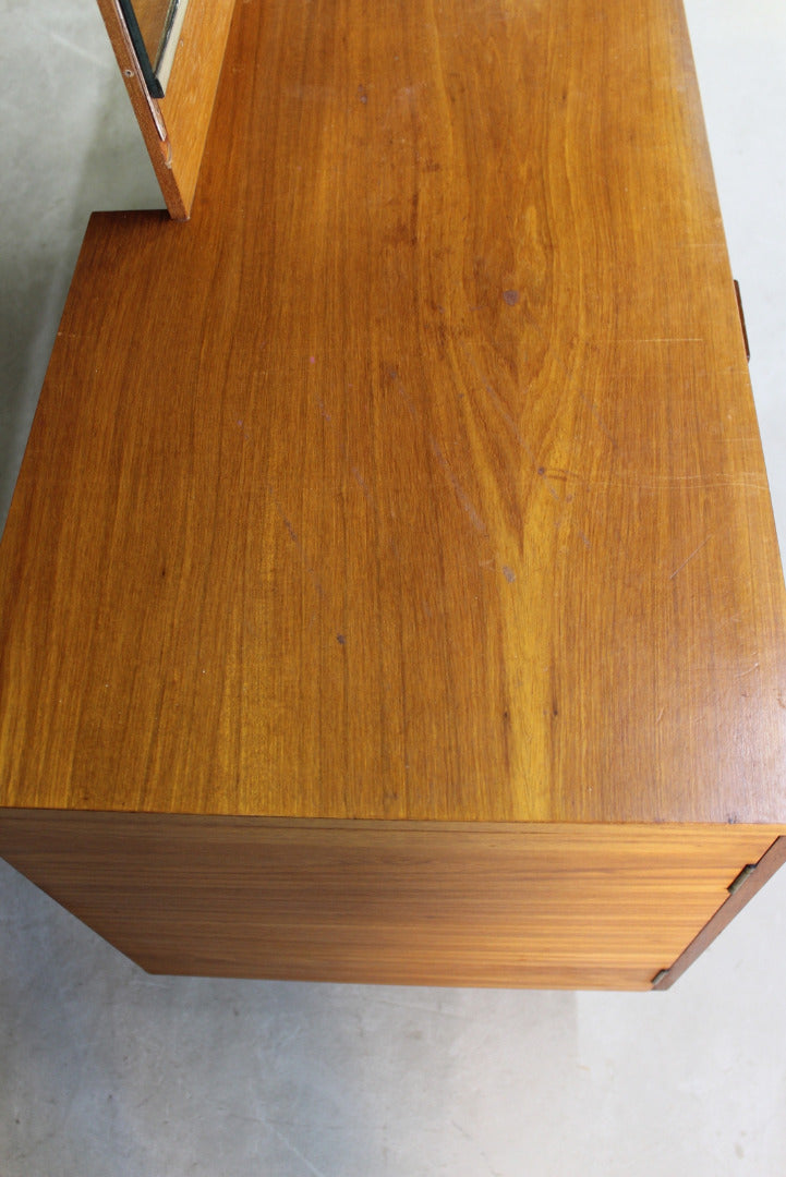 Retro Uniflex Teak Dressing Table - Kernow Furniture