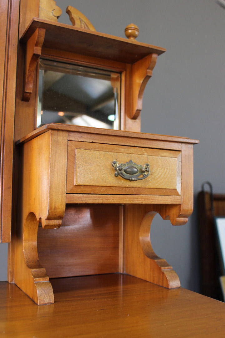 Satin Walnut Dressing Chest - Kernow Furniture