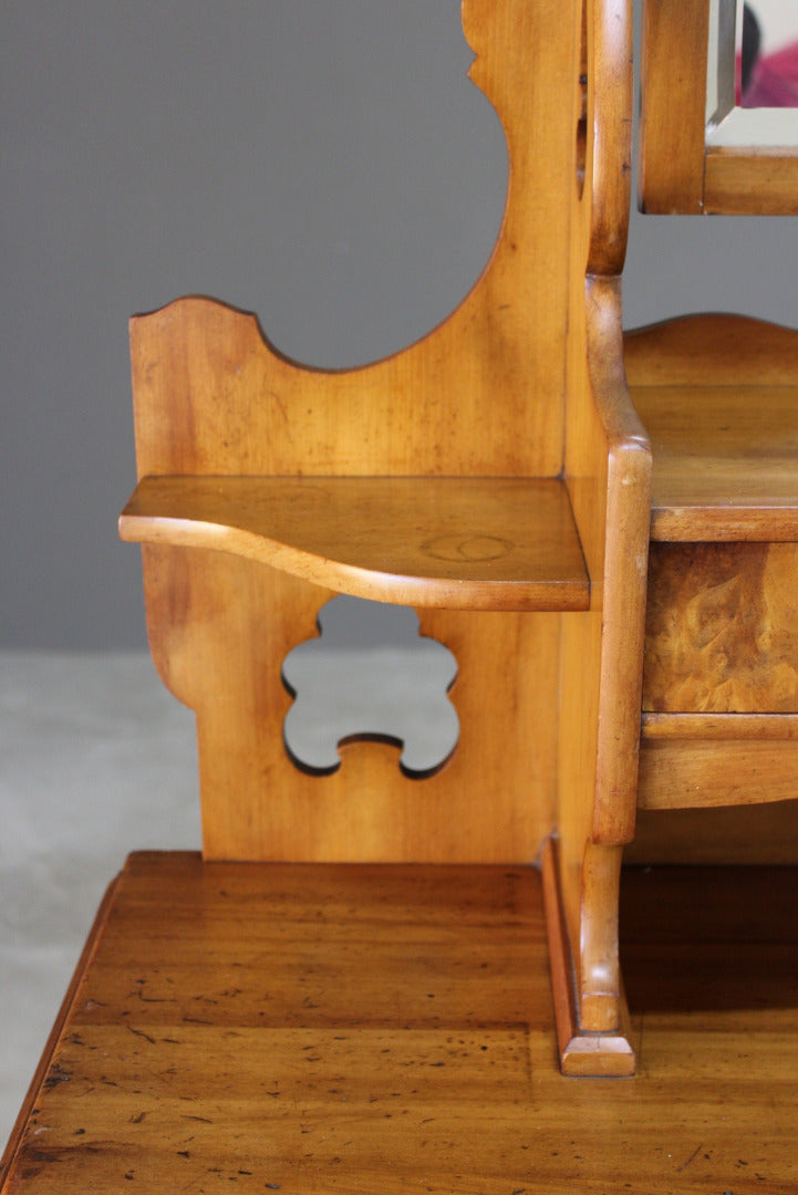 Victorian Walnut Dressing Chest - Kernow Furniture