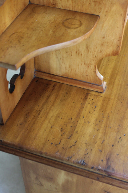 Victorian Walnut Dressing Chest - Kernow Furniture