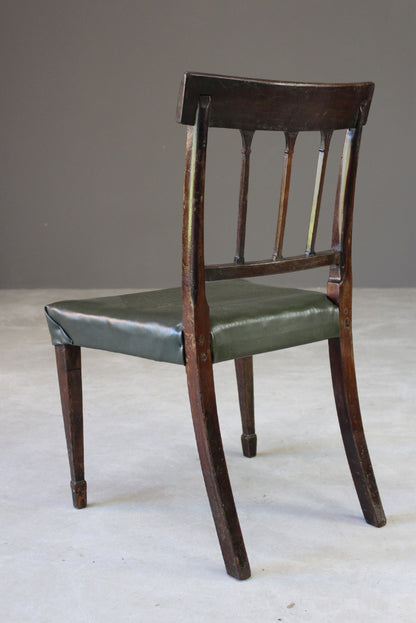 Antique Mahogany Dining Chair - Kernow Furniture