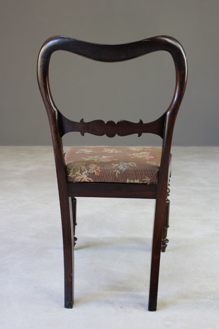 Antique Rosewood Dining Chair - Kernow Furniture