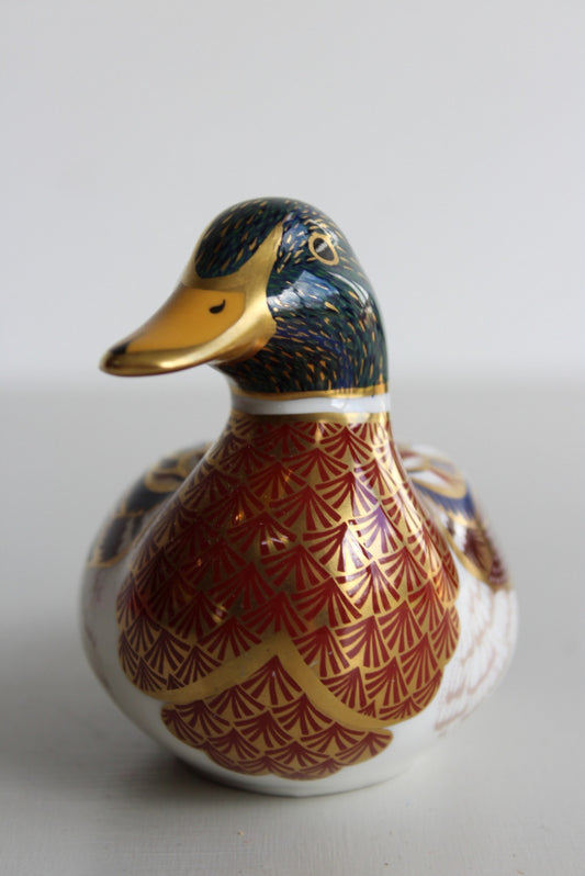 Crown Derby Duck - Kernow Furniture
