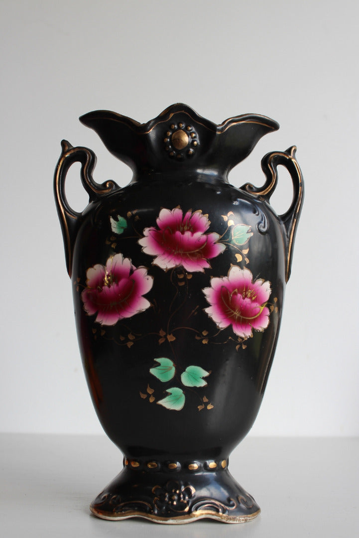 Black Victorian Vase - Kernow Furniture