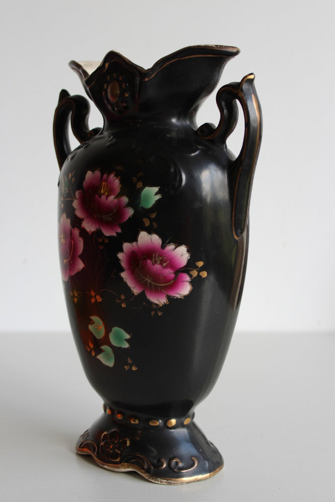Black Victorian Vase - Kernow Furniture