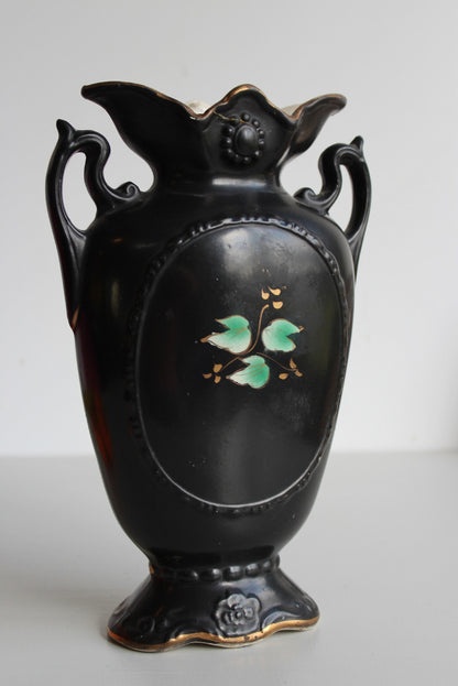 Black Victorian Vase - Kernow Furniture