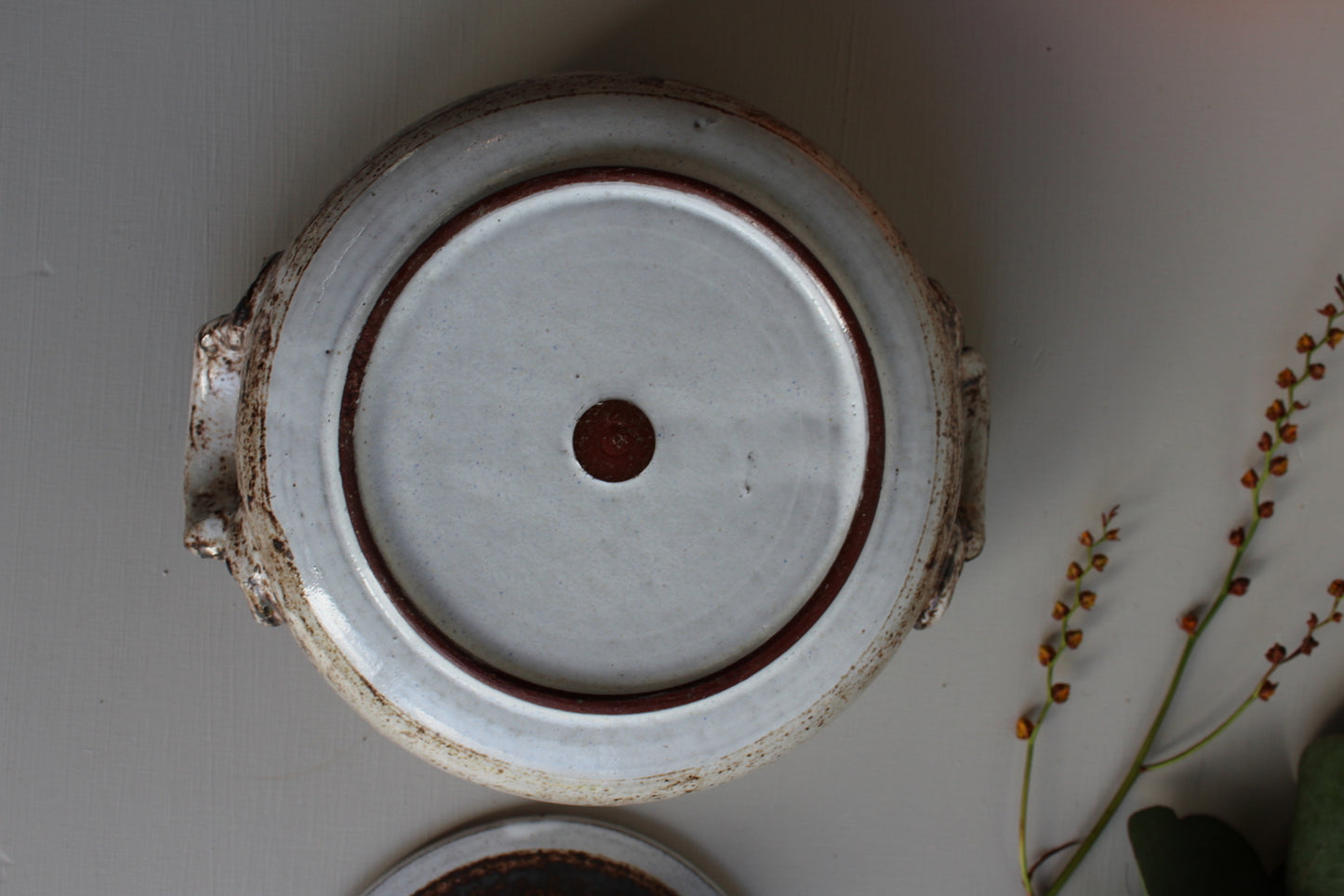 Rustic Glazed Casserole Dish - Kernow Furniture