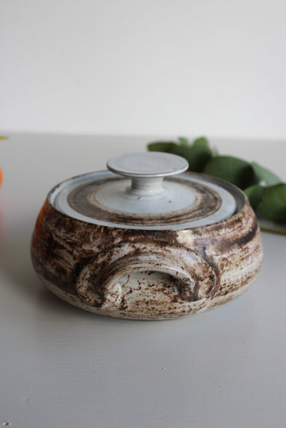 Rustic Glazed Casserole Dish - Kernow Furniture