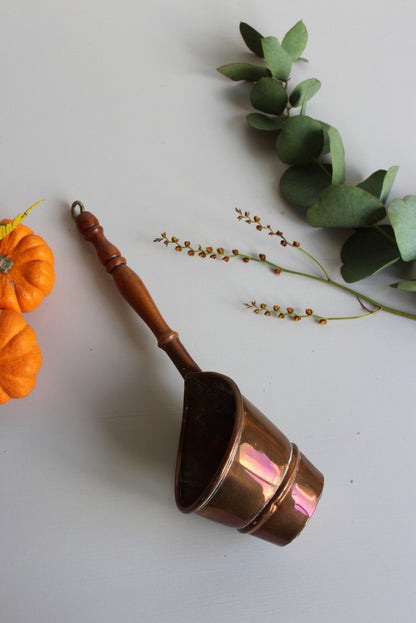 Vintage Copper Ladle Kitchenalia - Kernow Furniture